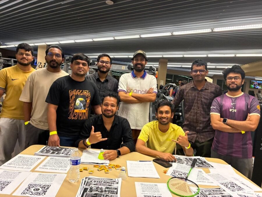 Miners Cricket Club and Badminton Club Tabling Event